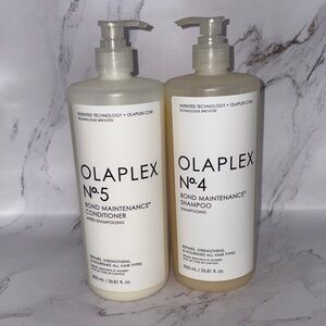 OLAPLEX No.4 & No.5 Bond Maintenance Set - Cream 1000ML Each